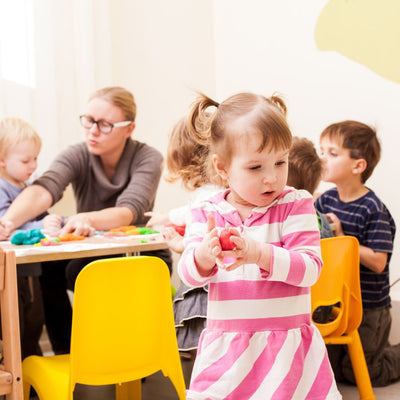How do you choose the height of your daycare tables and chairs?