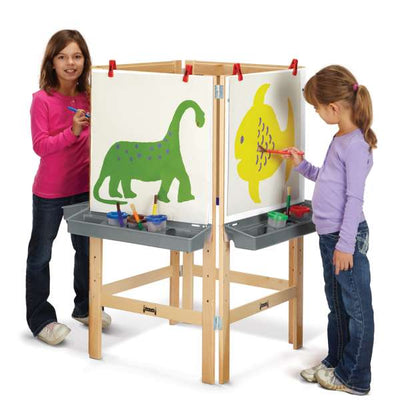 Triple or Quadruple Expandable Easel for Young Artists