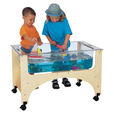 Transparent Acrylic Sensory Table with Lid