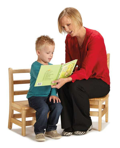 Ergonomic chair for educators at children's height - 12-inch seat
