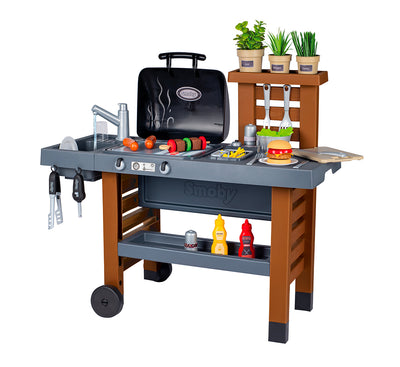 Big summer kitchen for kids - Barbecues like the grown-ups!