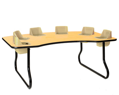 6-seat doll table - Surplus inventory