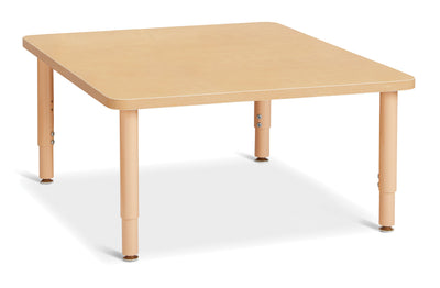 Jonti-Craft Purpose+ square height-adjustable table